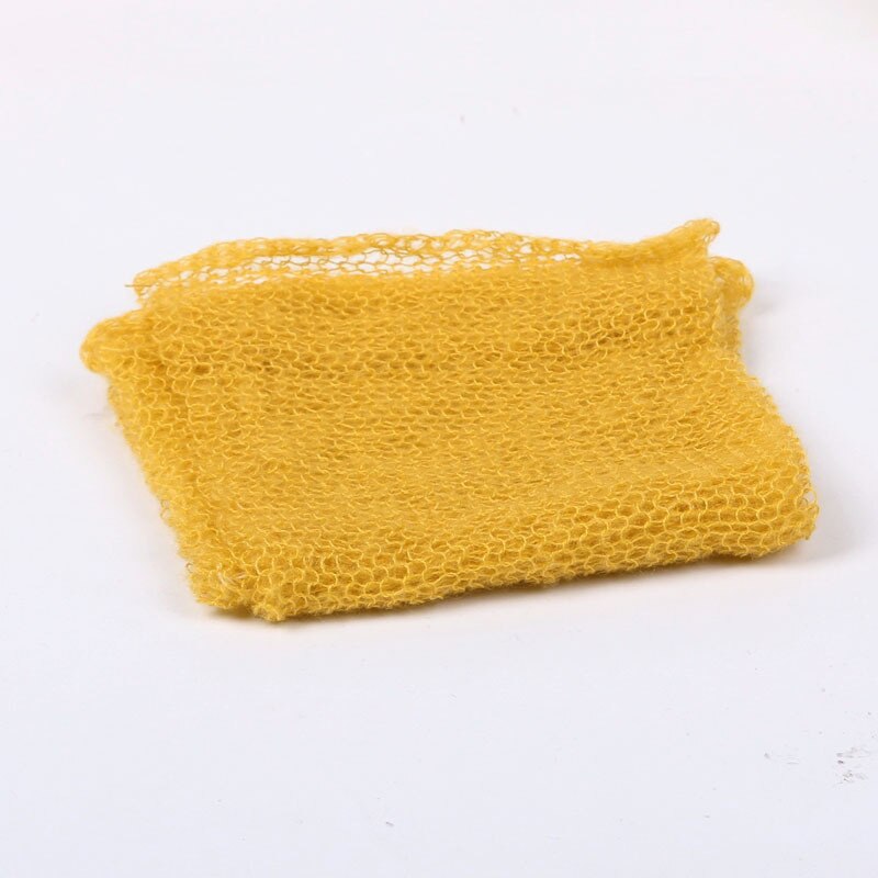 Foto do bebê adereços newborn fotografia envoltório bebê recém-nascido fotoshoot c017: Amarelo