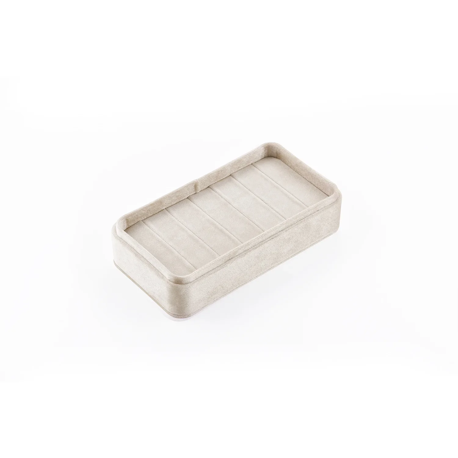 Samt Schmuck Ringe Halfter Tablett mit Abdeckung Lagerung Container Finger Ringe Stand Kasten für Kleid Tische Schränke Frauen Mädchen Schublade: Lila