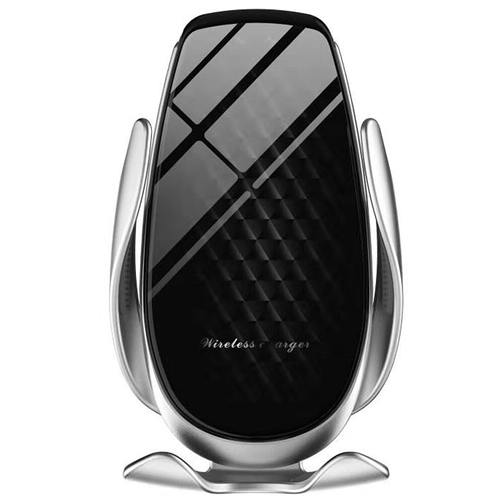 V3 15W Ricarica Veloce Sensore A Infrarossi Automatico di Bloccaggio Caricatore Senza Fili PhoneHolder montare Caricabatteria Da auto per IPhone Huawei Samsung: A3