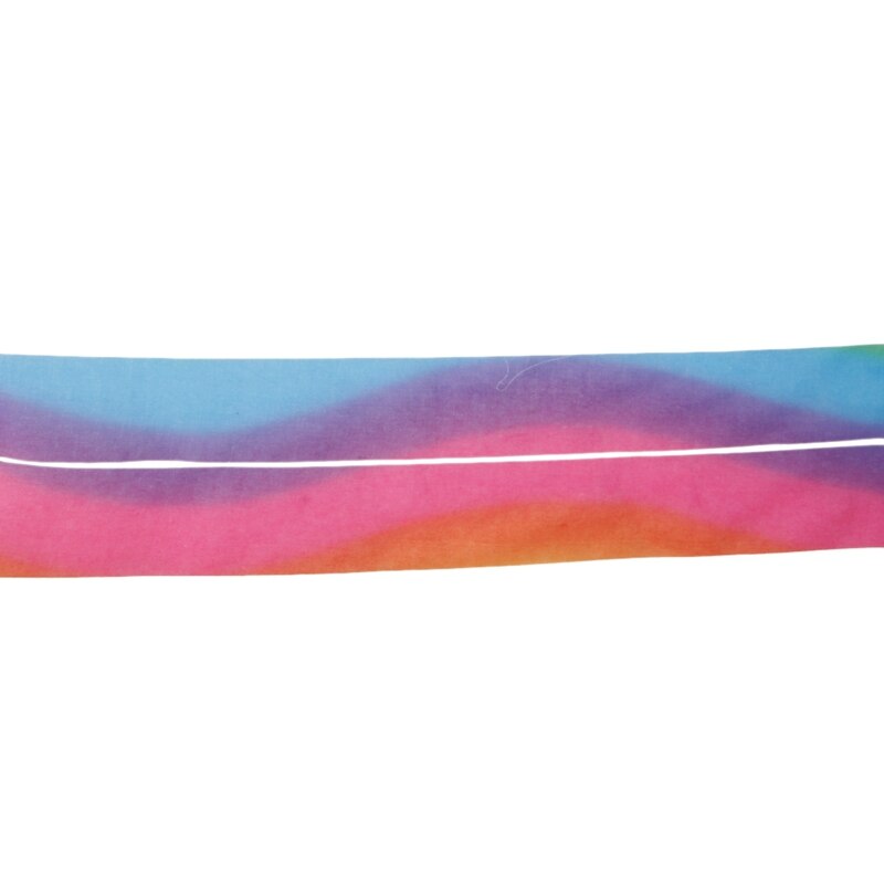 Regnbue windstock karpe flag koi nobori vind streamer hængende dekor 50150cm