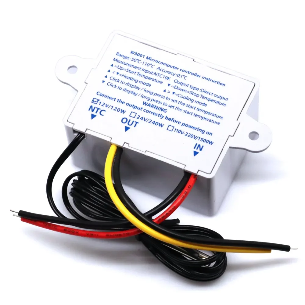 220V 12V 24V Digitaler Temperaturregler Thermostat Temperaturregler Aquarium Inkubator Warmwasserbereiter Temperaturregler