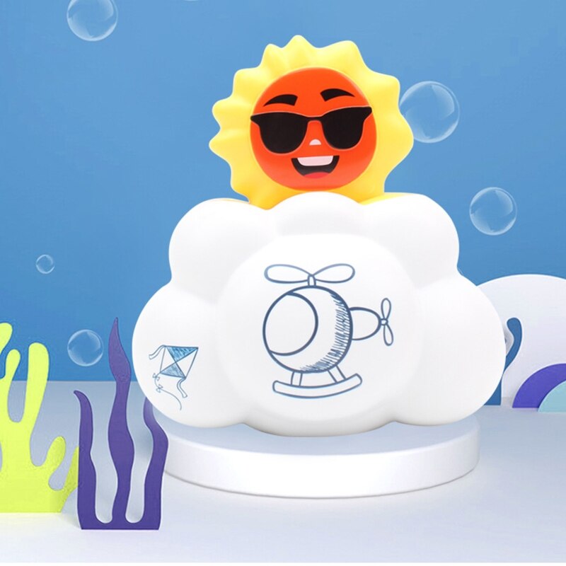 Opblaasbare Cloud Speelgoed Zwembad Spray Water Speelgoed Voor Zwembad/Game Reizen/Zwemmen Lichtgewicht Beregening Douche Gameset