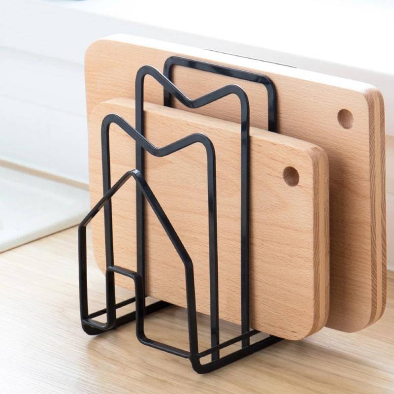 Iron Rack Folder Kitchen Organizer Iron Pot Lid Rack Multi Layer Ra... – Grandado
