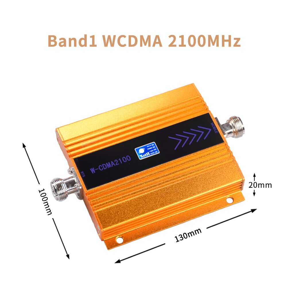 3G WCDMA 2100MHz praktisch praktisch Signal Booster Verstärker Nur gewinnen 65 Dbi LCD Anzeige, antenne Nicht Enthalten