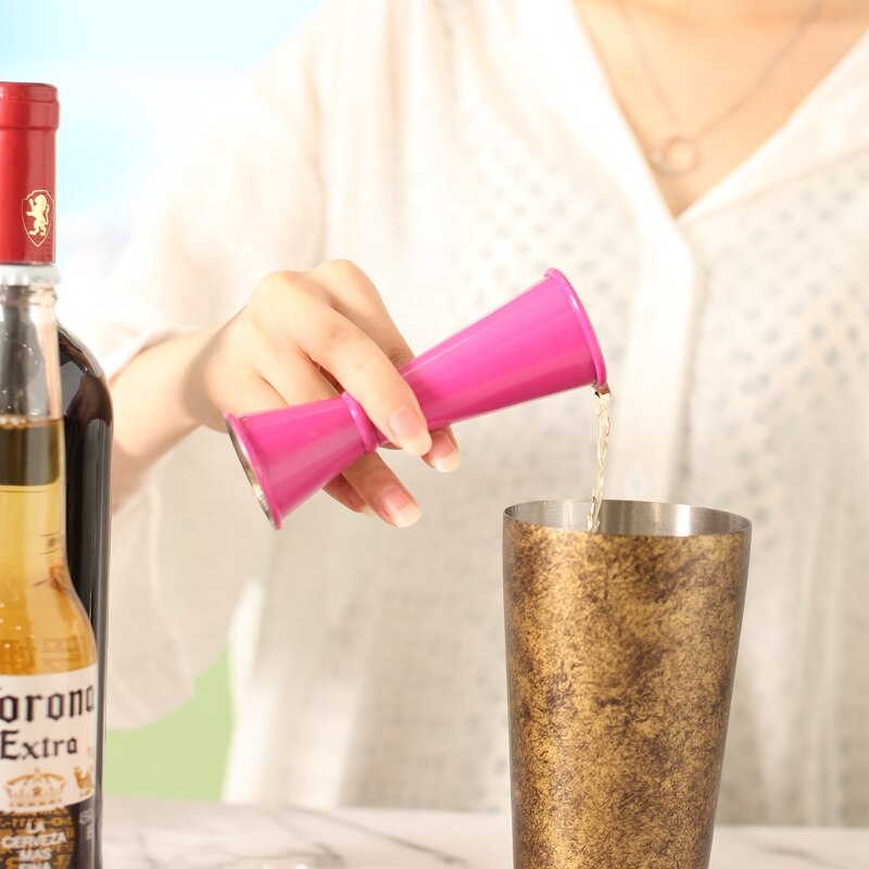 30/60ml Bartending Measuring Cup stainless steel measure bar double cocktail jigger
