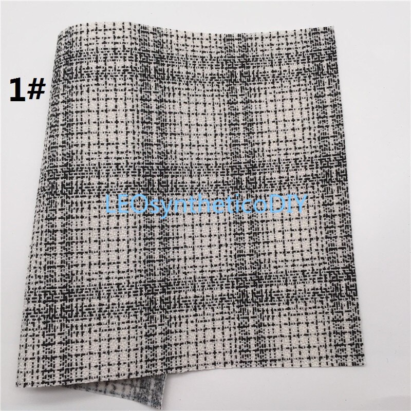 1PC 21X29CM Printed linen Fabric sheets For Making Bows LEOsyntheticoDIY T436A: 1