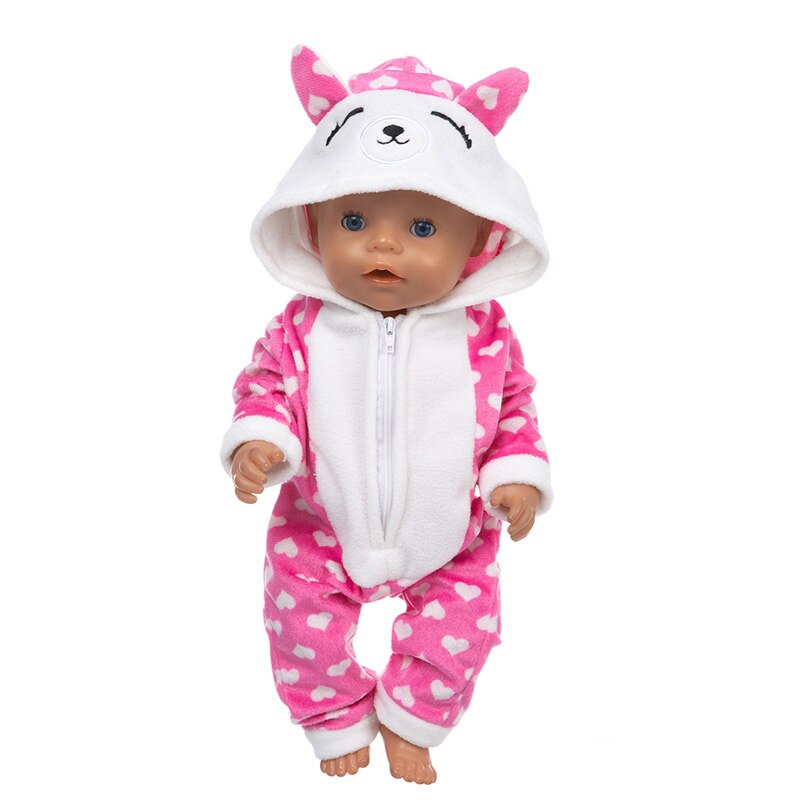 neue Anzug Fit Für 43cm Baby Born Puppe 17inch Geboren Babys Puppe Kleidung