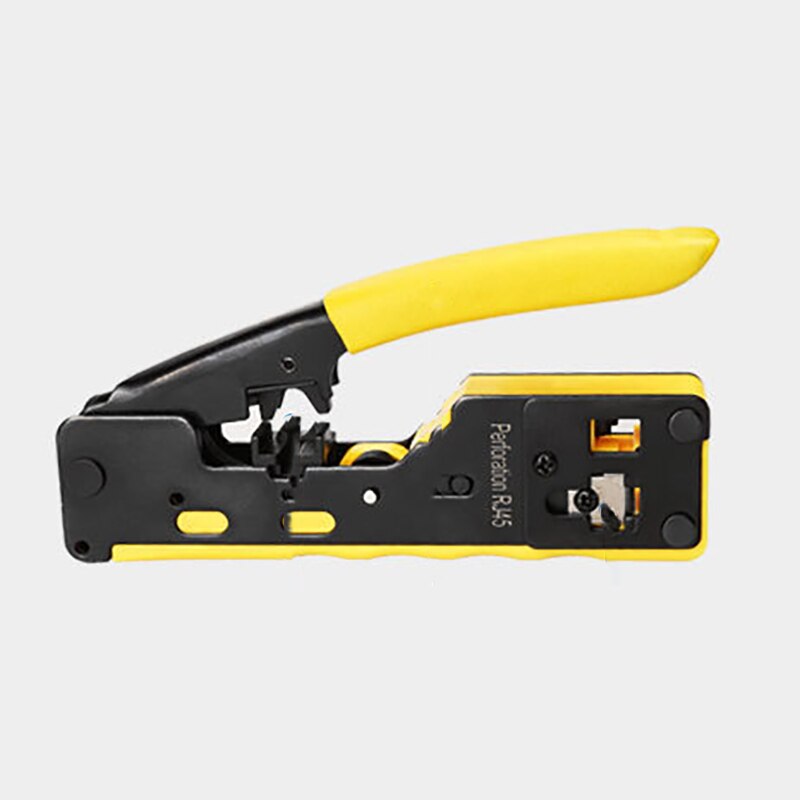 RJ45 Tool Network Multi-Use Crimping Cable Crimping Tool for RJ45 Cat7 Cat6 Cat5 RJ11 RJ12 Modular Plug Metal Clamp