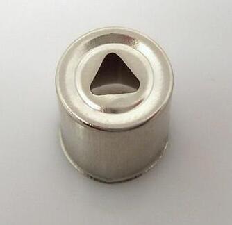 Cabezal emisor de tapa de magnetrón de , piezas para horno microondas, agujero pequeño/grande, orificio hexagonal triangular