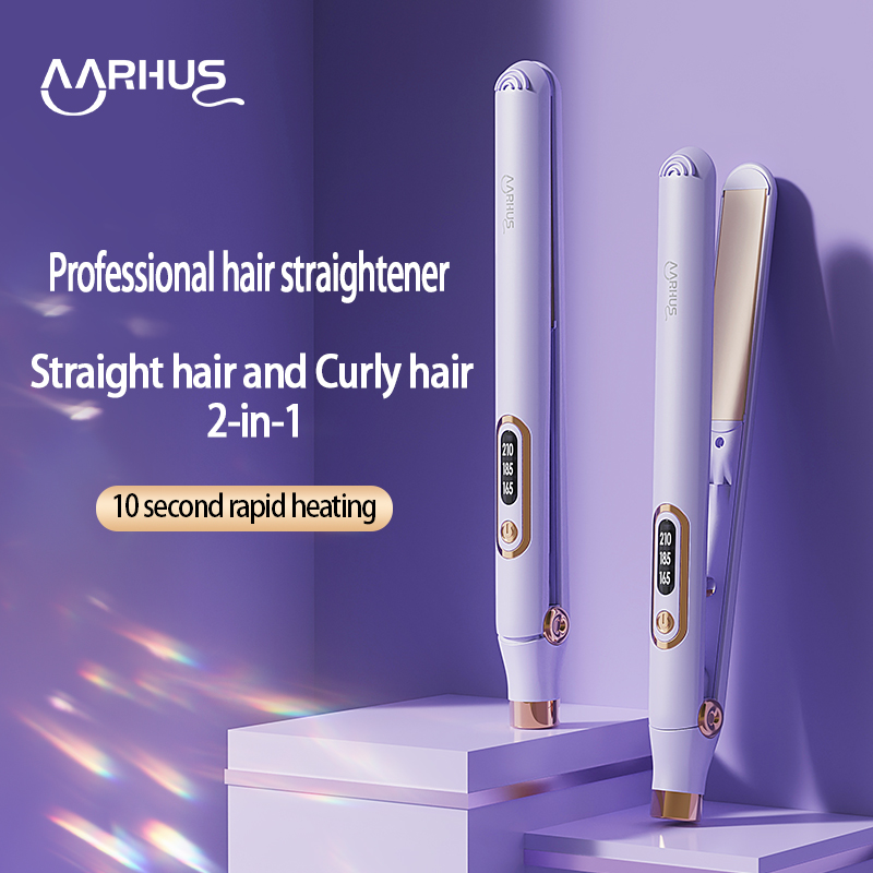 Hair Straightener For Xiaomi Comb Hair Style Tool Fast Heating Hair Iron Curler 2 in 1 Hairdressing Appliance