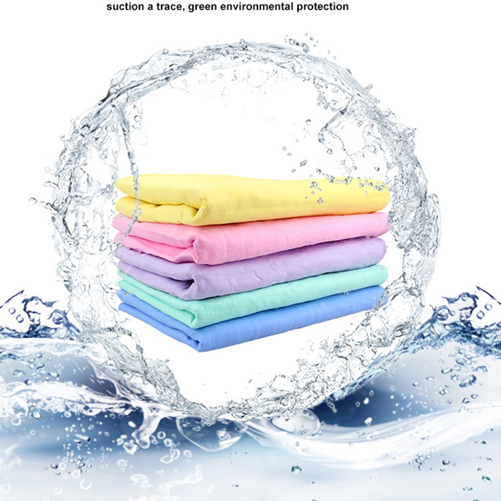 Toalhetes absorventes super absorventes da limpeza do carro do cuidado do carro da janela do assoalho do cabelo do animal de estimação do deerskin multiuso