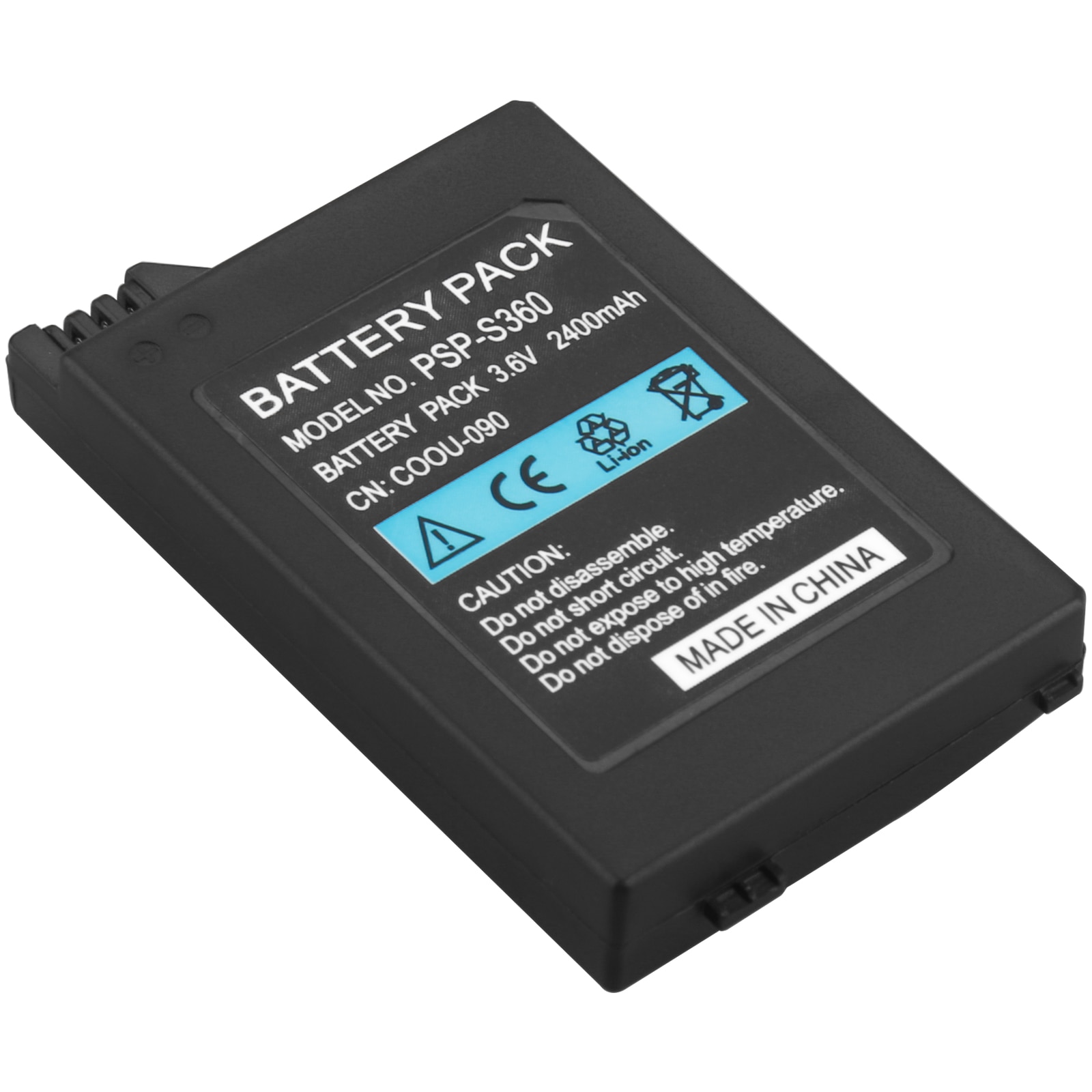 4Pcs Gamepad Battery 3.6V 3600mAh for Sony PSP 2000 PSP 3000 PSP2000 PSP3000 PlayStation Portable Rechargeable Replacement Cells