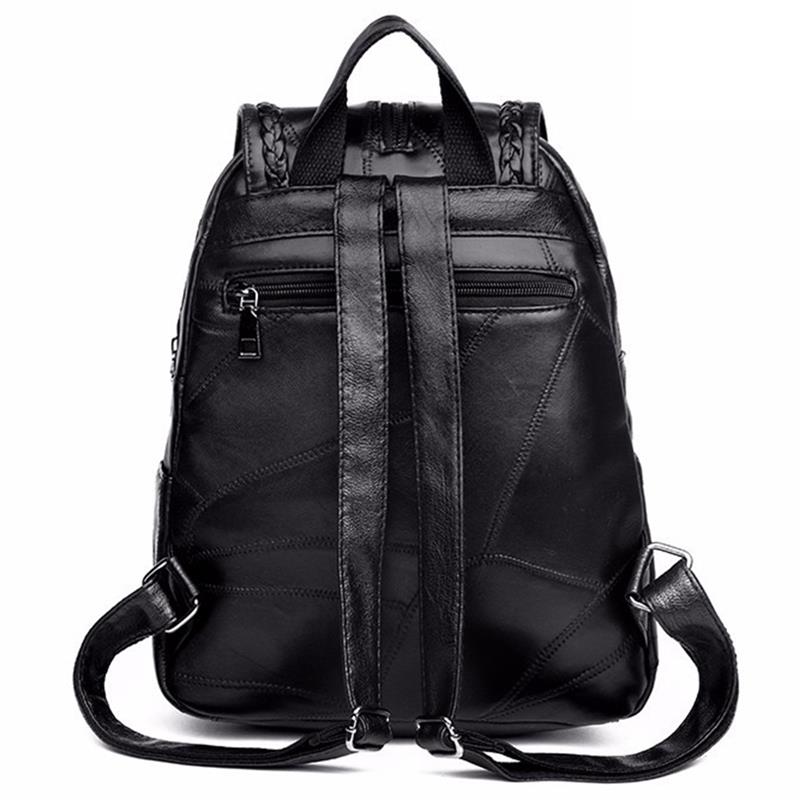 Damesrugzak jeugd leren rugzakken voor tienermeisjes dames school schoudertas rugzak mochila