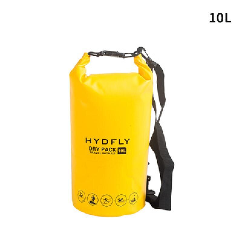 1Pcs Water Sport Lifesaver Zwemmen Reddingsboei Float Zak Waterdichte Pvc Opblaasbare Zwemmen Reddingsboei Air Droog Tow Zeilen Beursgang tas: yellow1