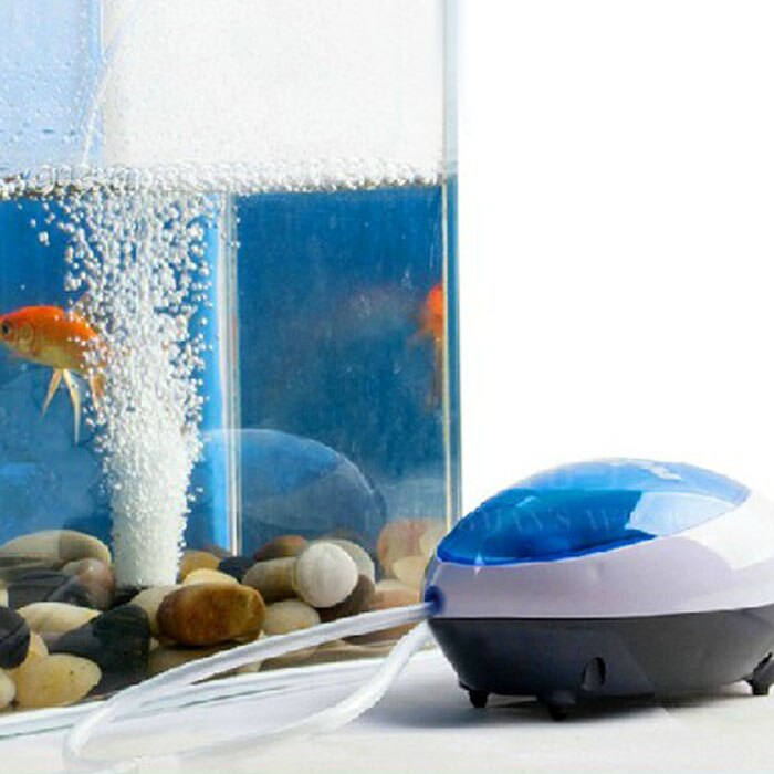 Ultra lydløs højenergieffektiv akvarie akvarium ilt luftpumpe 2w akvarium ilt luftpumpe produkt akvarium: Default Title