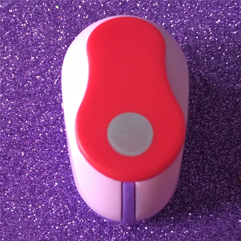 8mm círculo forma cortador de papel escuela artesanía perforadora perfurador álbum de recortes perforadora redonda para niños furador diy perforador
