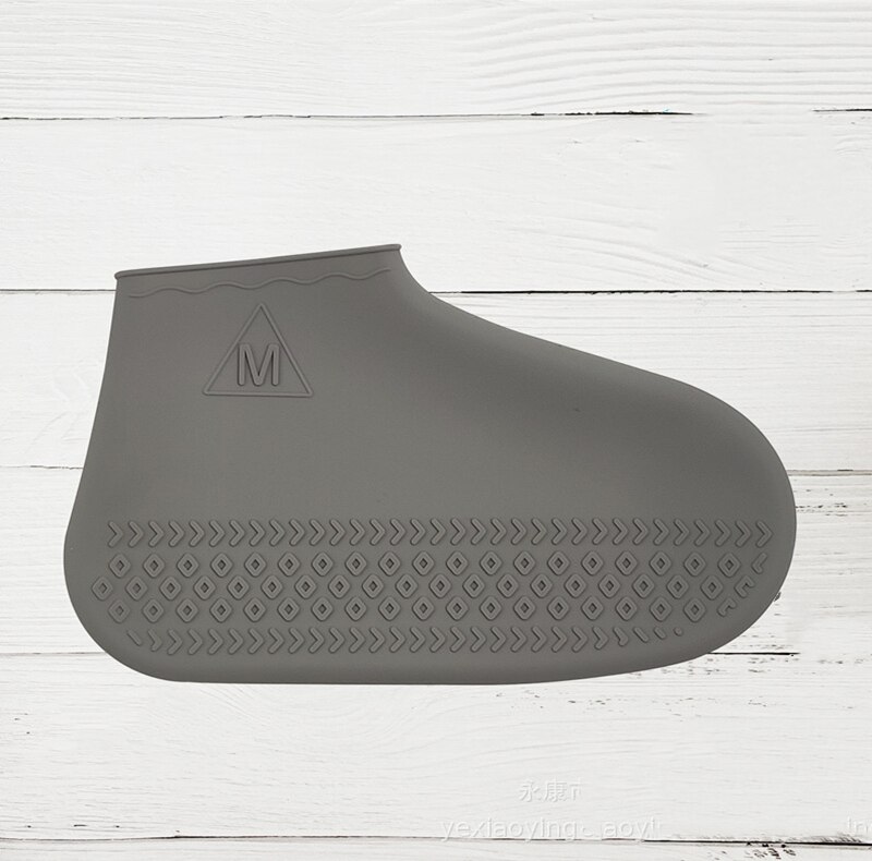 1 pc populaire waterdichte schoenovertrekken van siliconenmateriaal, unisex schoenenbeschermers, regenlaarzen voor binnen en buiten op regenachtige dagen