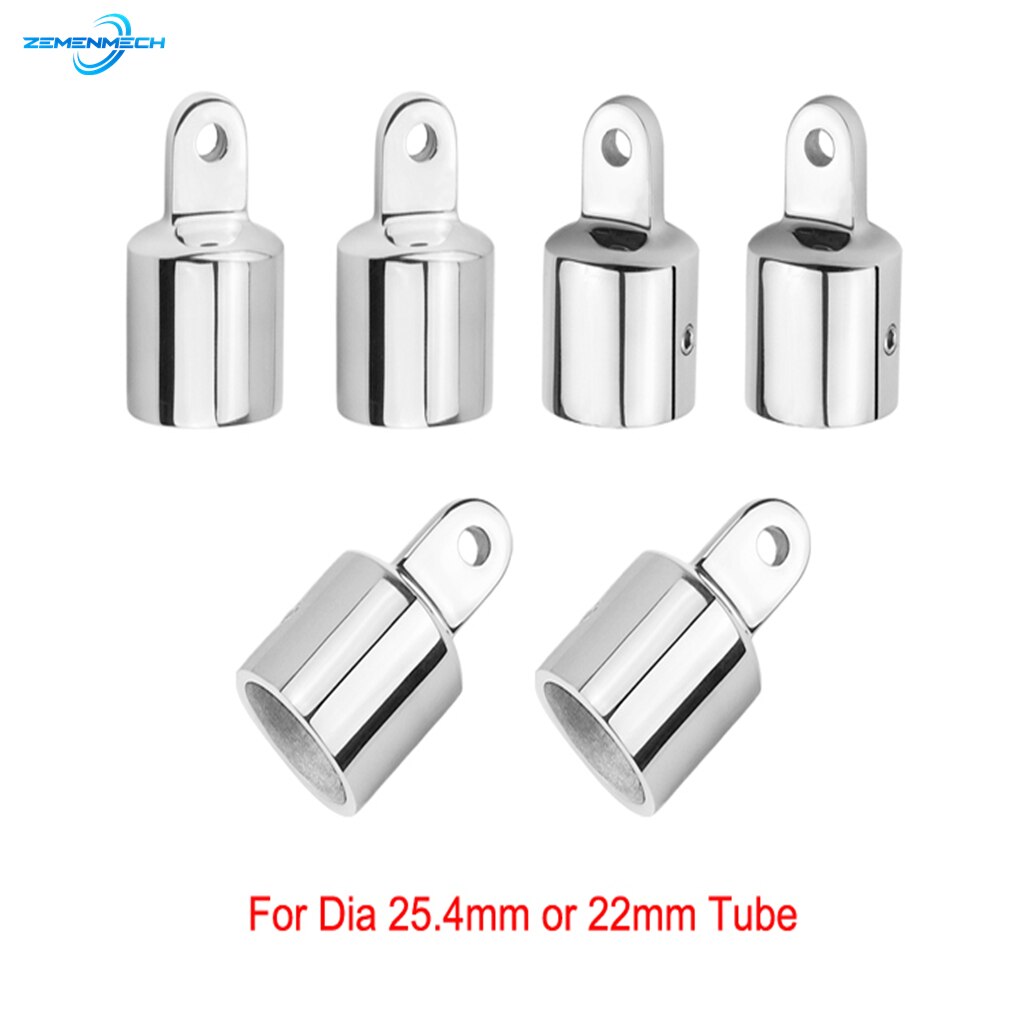 Accesorios para barcos, acero inoxidable 316 marinas de conjunto de herramientas, conjunto de bisagra de cubierta, mandíbula deslizante, ajuste de extremo de ojo, Bimini, 3 arcos, Universal, 12 Uds.