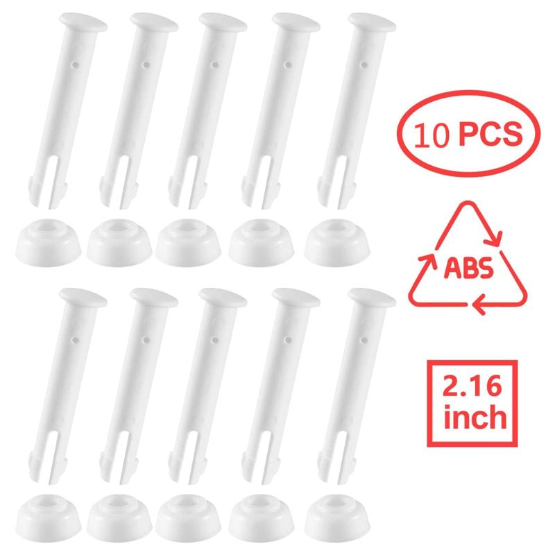 10 pièces goupilles et joints de Joint de piscine en plastique pour Intex 13ft-24ft piscines à ossature métallique 449C