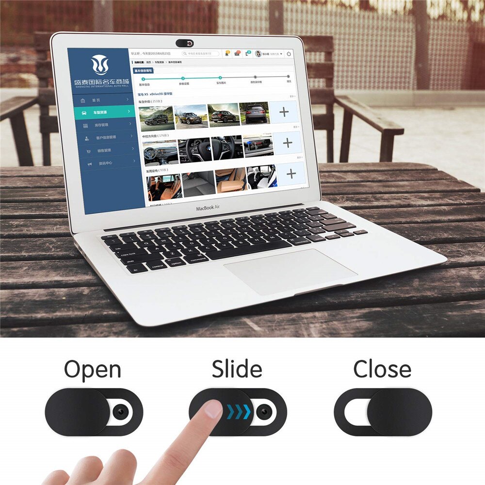 3PCS/6PCS WebCam Cover Shutter Plastic Universal Camera Cover Web Cam Slider Privacy Sticker for iphone Tablet PC Laptop