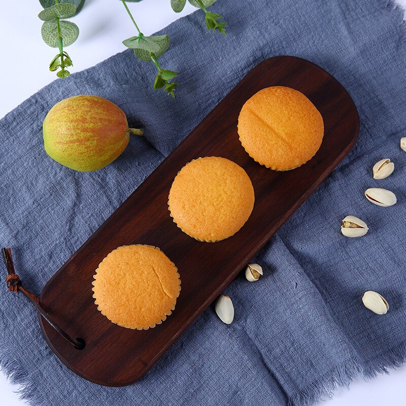 Japanese black walnut chopping board, chopping board, Wood Bread tray Western pizza sushi steak tray fruit board
