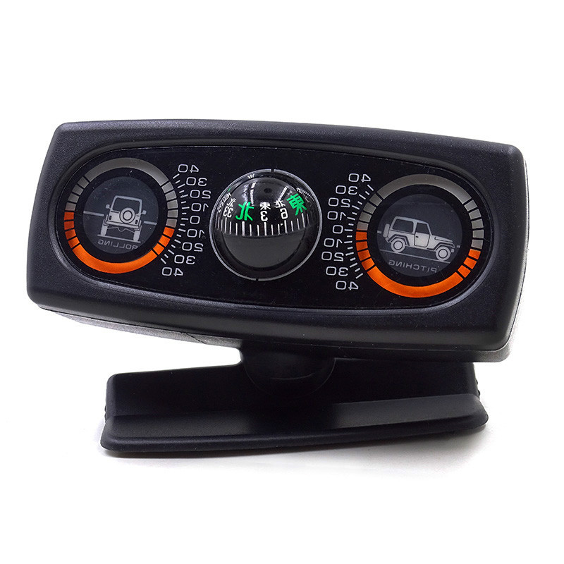 3 In 1 Multifunctionele Voertuig Kompas Auto Inclinometer Voor Jeep Suv Auto Accessoires Hoek Helling Level Inclinometer Kompas Bal