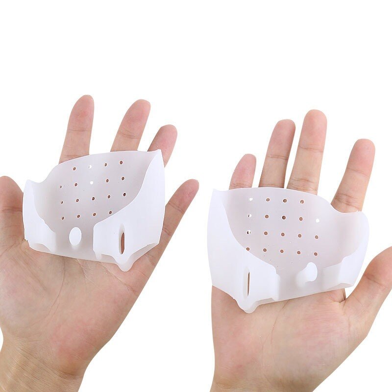 1 Paar Silicone Voet Vinger Teen Separator Voetverzorging Tool Corrector Hallux Valgus Massager Voetverzorging 2 Kleuren