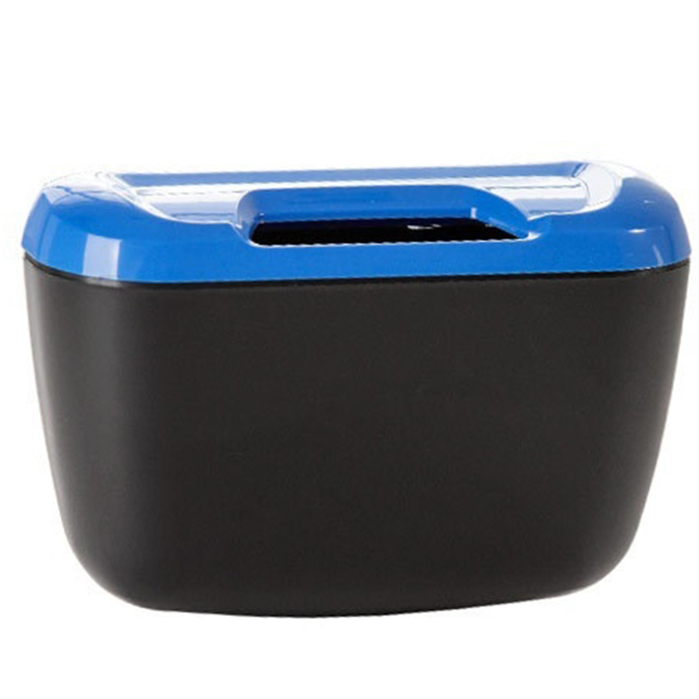 Voiture poubelle universelle voyage Auto voiture poubelle sac poubelle sac à ordures outil Mini Netss arrimage Portable voiture poubelle: Bleu