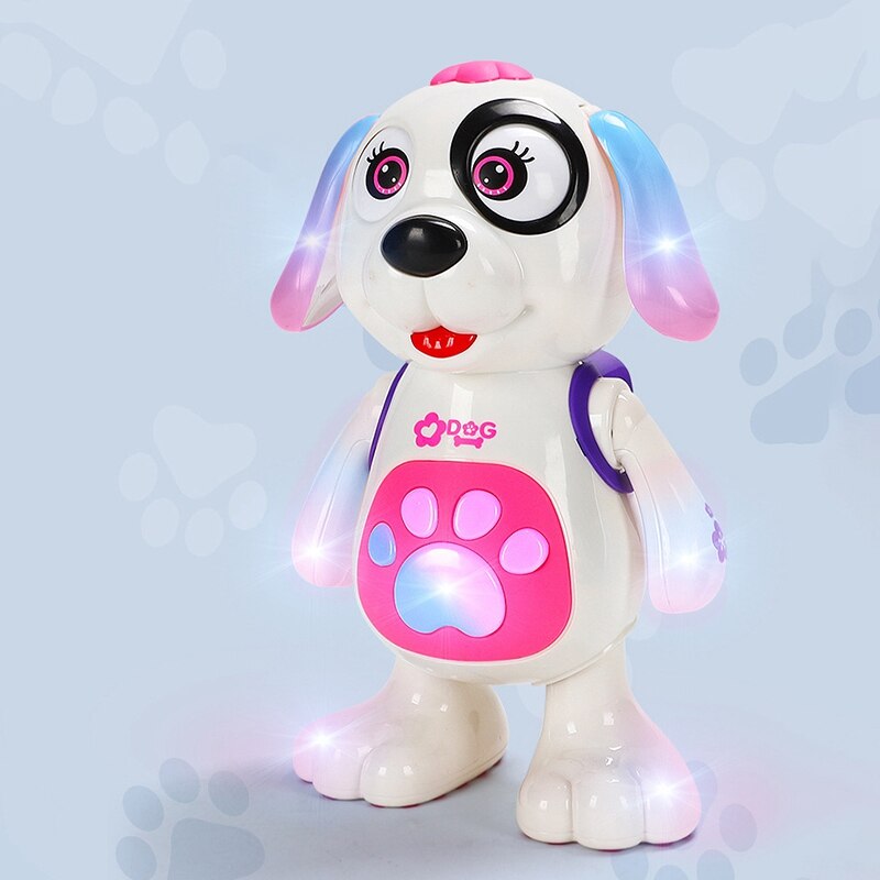 Electric Music Dancing Dog Interactive Educational Toys for Children Birthday Kids Electric Music Dancing Dog