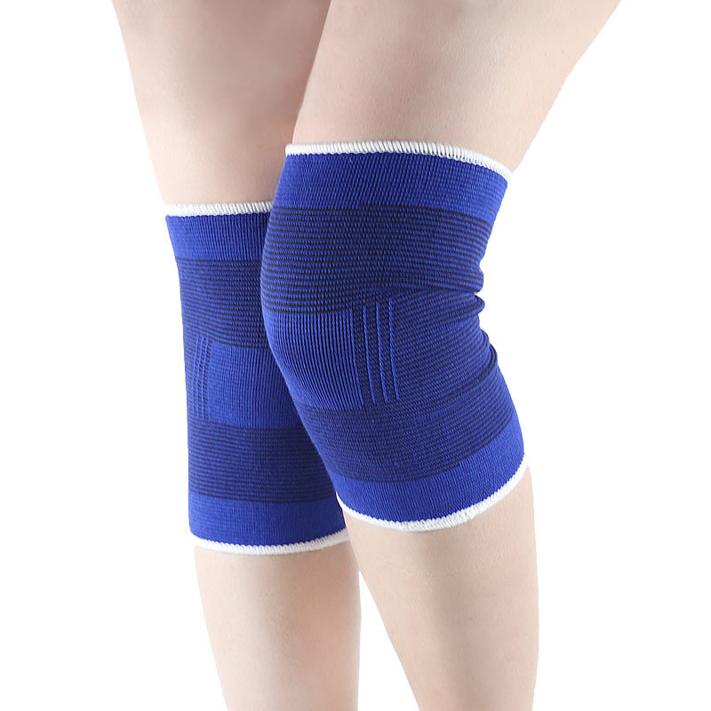 Genouillères Double AYNKH - Noires, Extensibles - Pour Sport & Danse