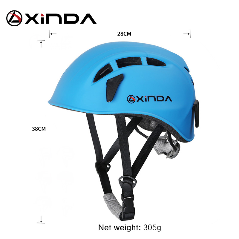 Xinda-casco de escalada en roca al aire libre, equipo de rescate de montaña, espeleología para ampliar la seguridad, trabajo de espeleología