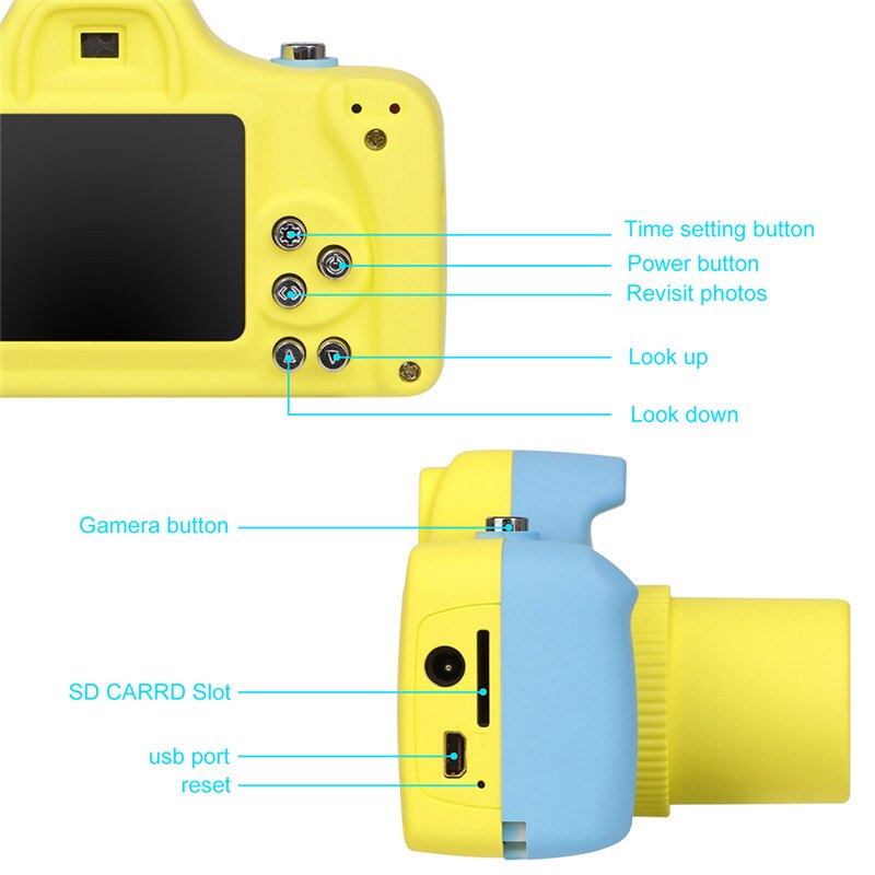 Digital Camera For Children 1080P 1.5 LCD Inch Screen Mini Cute Children's Camera