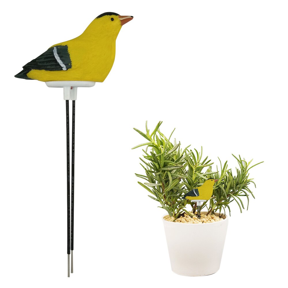 Resin Frog/Birds Soil Moisture Meter Plant Moisture Tester Sensor For Indoor Bonsai Garden Farm Watering Reminder