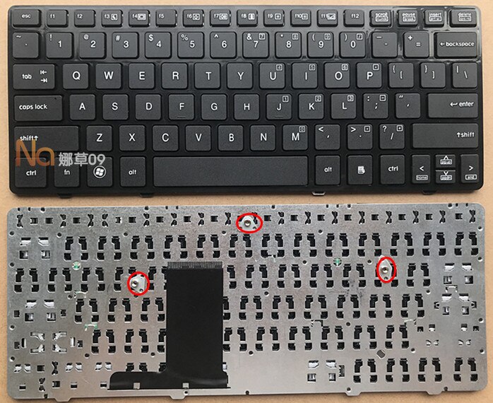 laptop keyboard FOR HP EliteBook 2560 2560p 2570p keyboard 696693-001
