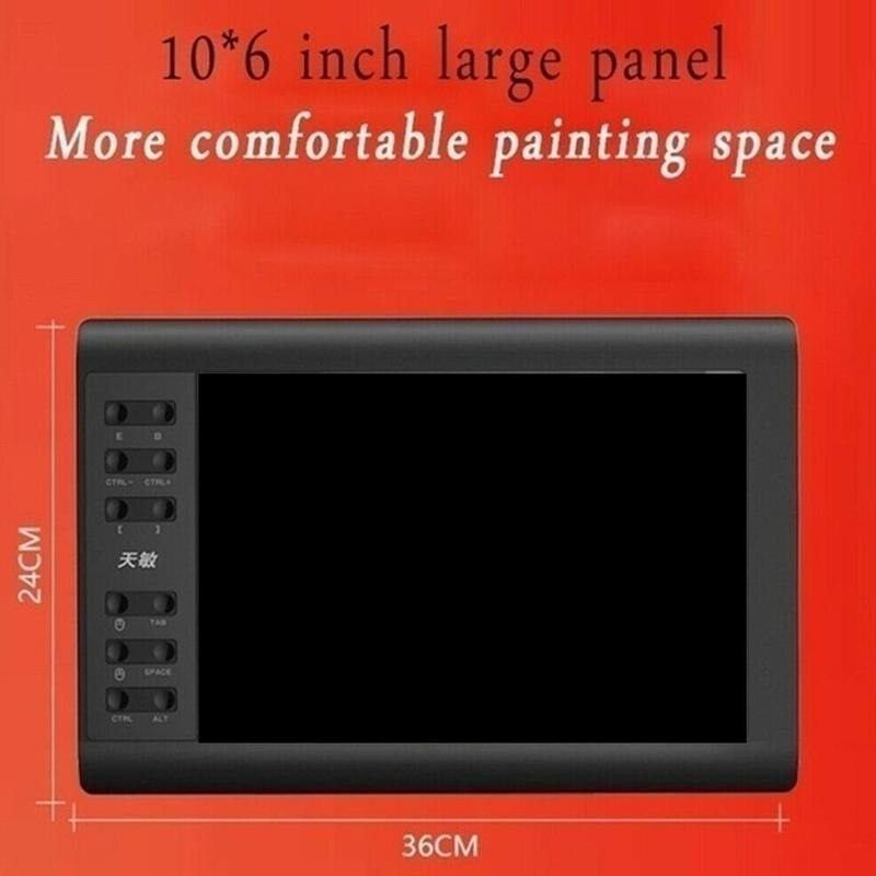 1Pc Drawing Pen Graphic tablet Writing Tablet Digital Electronic Portable Handwriting Tablet Drawing Pads Boa Tablet Ultra- E5E9