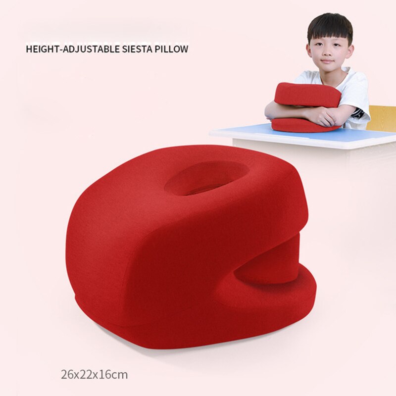 Memory Foam Nap Pillow For Travel Headrest Neck Support Cushions Office Rest Lunch Break Pillow Orthopedic Student Desk Sleeping: 4