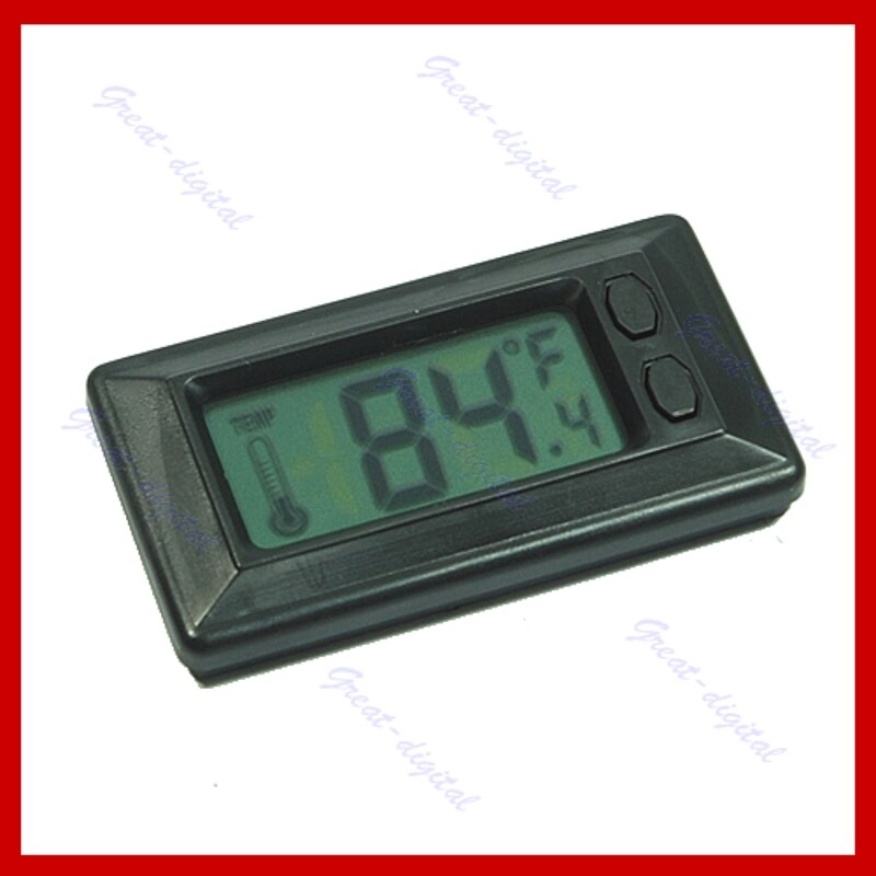 Lcd-scherm Home Voertuig Digitale Lcd Thermometer Temperatuur Fahrenheit