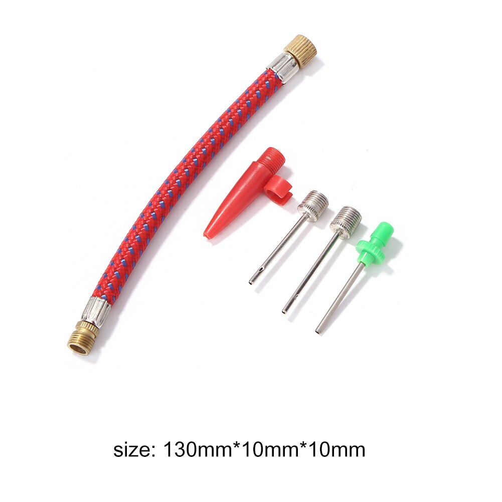 Voetbal fietsband pomp onderdelen fiets luchtband pomp adapter kogel naaldventiel connector mtb ventiel connector slang