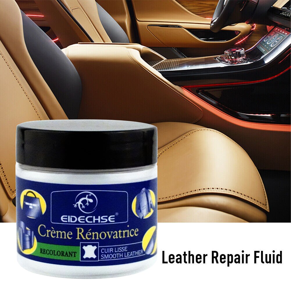 Leather Vinyl Repair Filler Compound Cream for Leather Restoration Cracks Burns Car Seat Sofa Holes Home Accessories