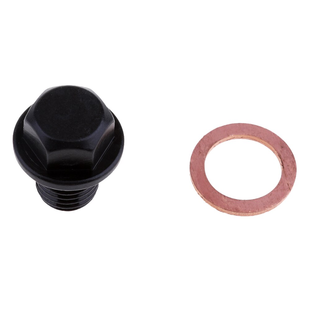 Magnetic Oil Drain Plug Bolt for YAMAHA SRX400 1985-99 XJR400/R/S 1993-08 FZ6/R 2004 SRX600 1985-1994 MT-07 14-17 FZ8 11-14