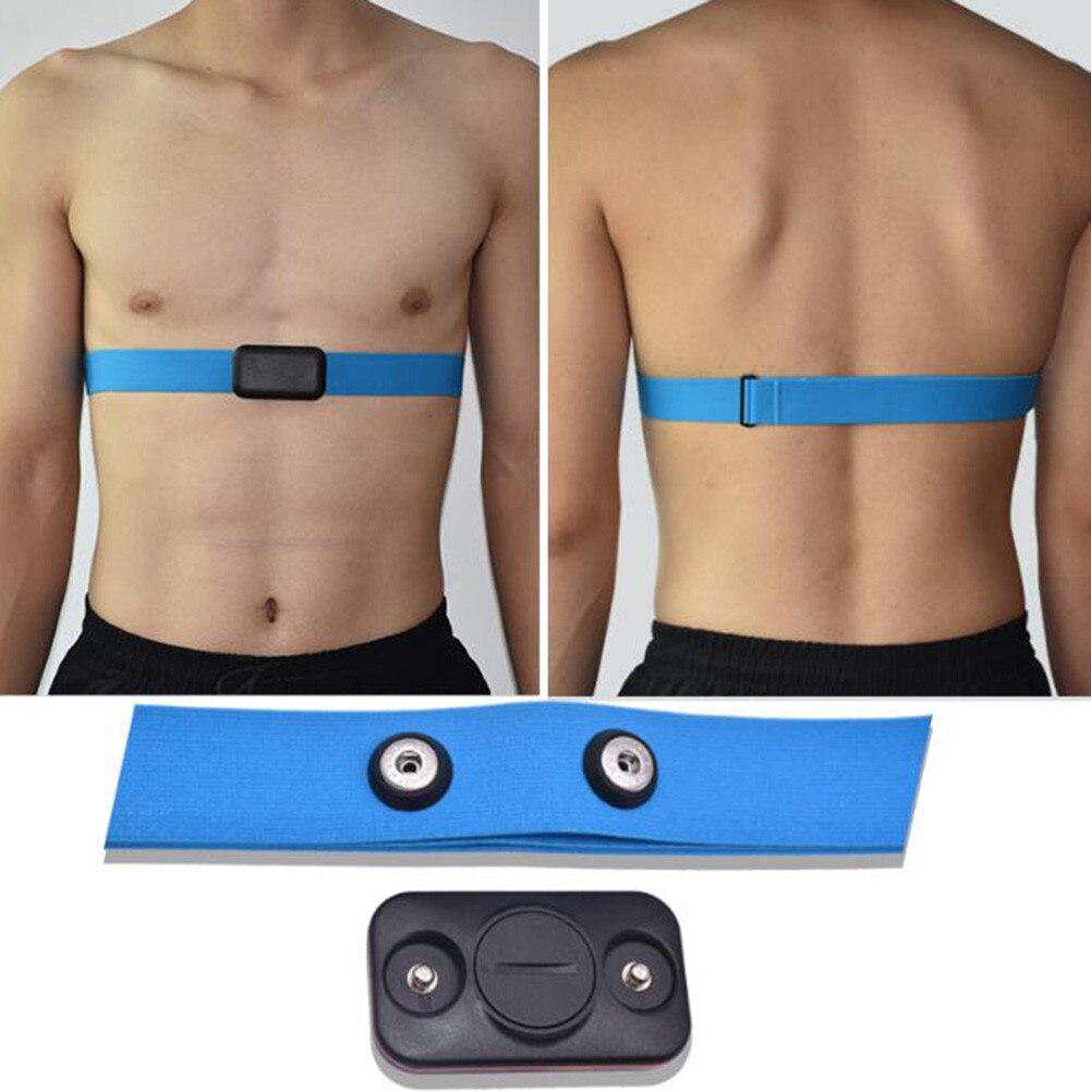 Heart Rate Monitor Sport Running Sensor Adjustable Chest Strap For Wahoo Garmin Polar Connected Outdoor Band