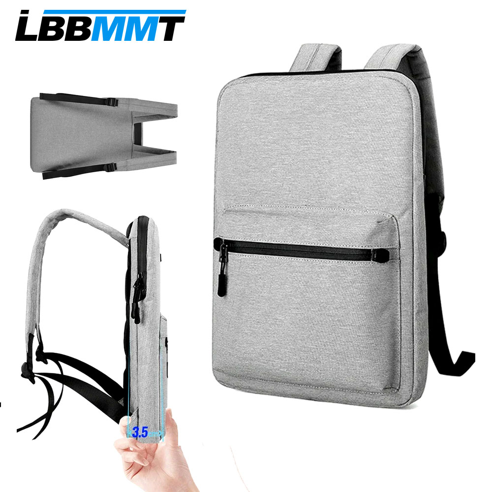 Slim Anti-Theft Laptop Backpack Water-Resistant Lightweight Expandable for 15.6 Notebook, Business Travel Office College Work
