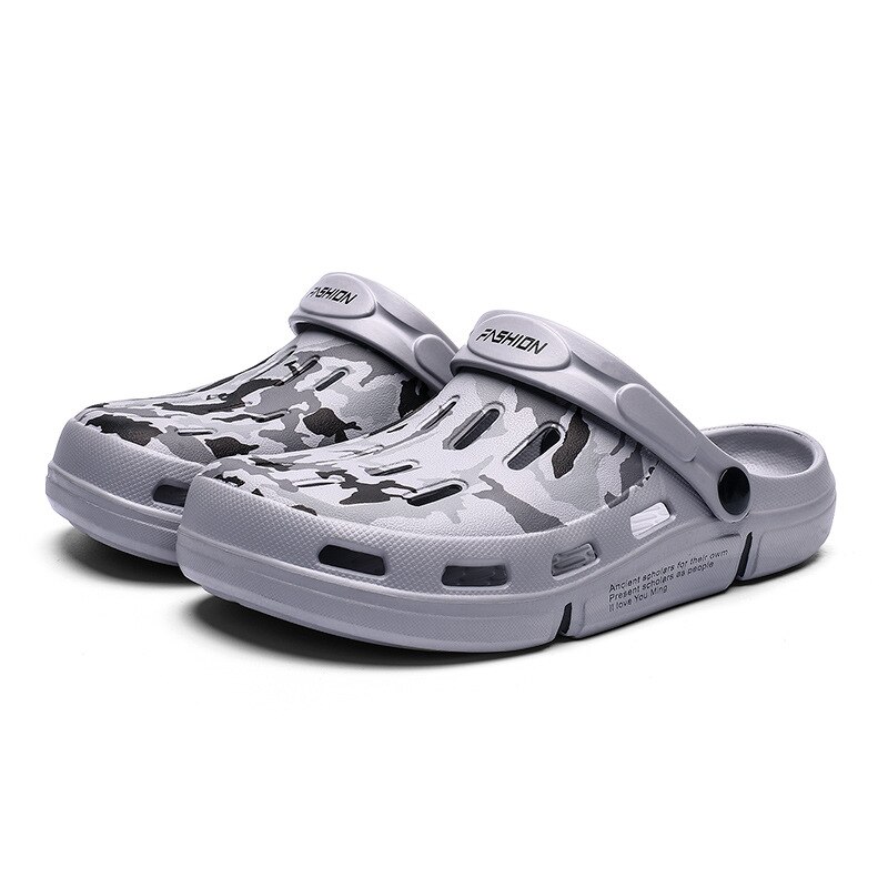 outdoor men's sandals man sandal men shoes home slippers beach garden shoe non-slip summer shoes