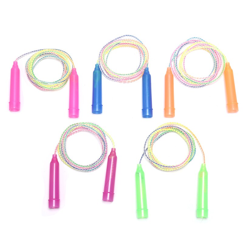 1Pc 2.4m Speed Adjustable Jump Rope Fitness Sport Exercise Wire Skipping Cross Fit Student Kids