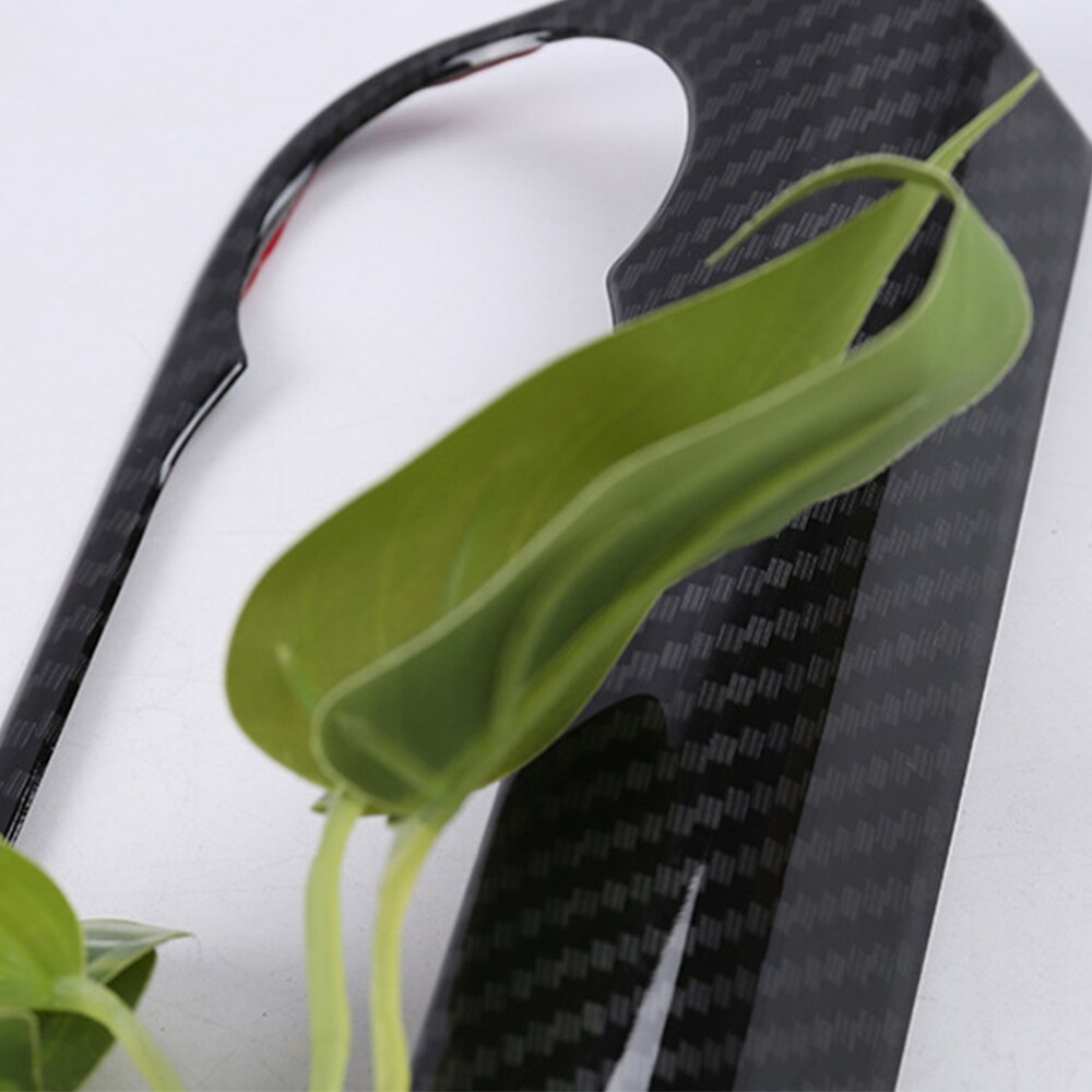 Accesorios para Ford Focus MK4 , fibra de carbono, Control Central Interior de coche, ajuste de aire acondicionado, Panel de interruptor, pegatina embellecedora