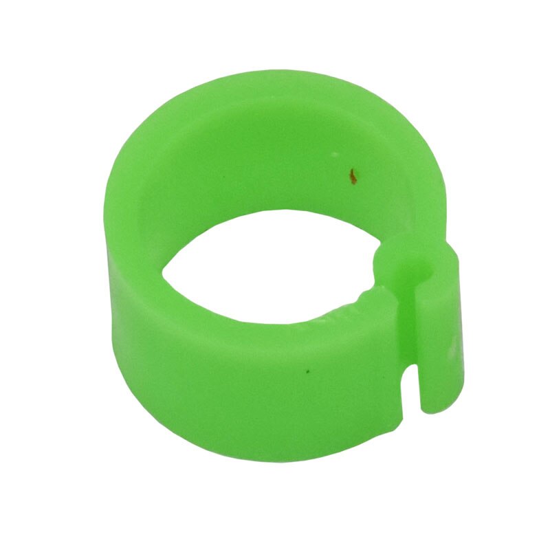 1000 Pcs Binnendiameter 8Mm Vogel Voet Ring Duif Duif Papegaai Been Ringen Kleine Vogels Voetring Vogel Clip ring 10 Kleuren