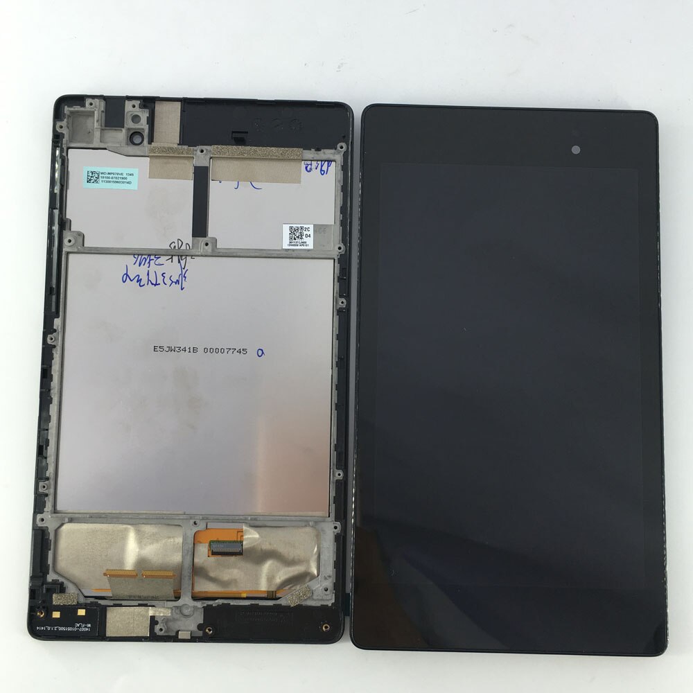 7 "Lcd Touch Screen Assembly Met Frame Voor Asus Google Nexus 7 2nd ME571 ME571KL ME571K K008 ME572CL ME572 Nexus7C