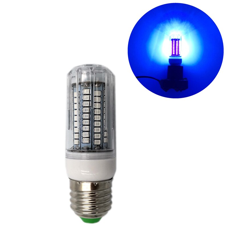 30/102LEDs E27 UVC Germicidal Lamp LED UV Light Bulb Home Indoor Sterilizer AC 110V/220V Corn Shape UVC Germicidal Lamp