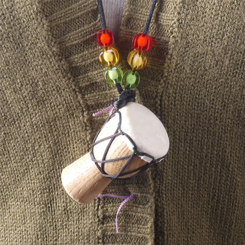 Pendentif tambour à main africain, Mini Djembe, Percussion, Bongo, classique pour enfants, Instrument d&#39;apprentissage