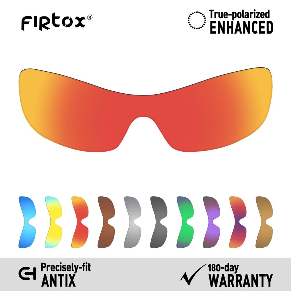 Firtox True UV400 Polarized Lenses Replacement for-Oakley Antix Sunglasses (Compatiable Lens Only) - Multiple Colors